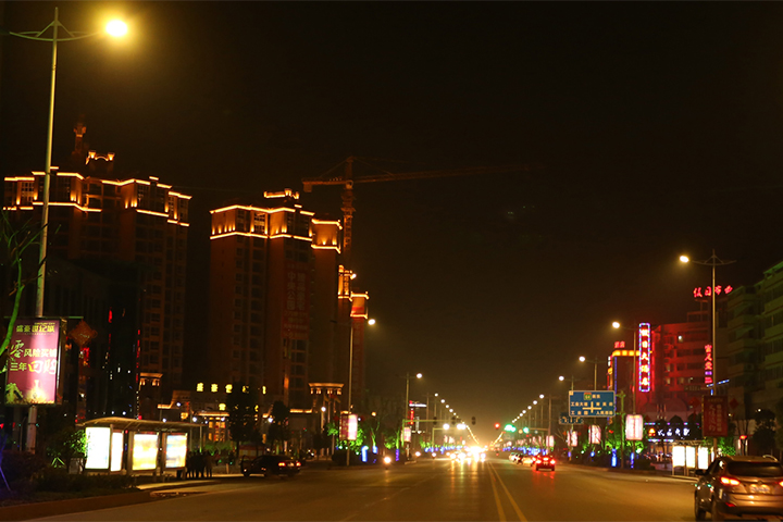 湖南省衡山路灯项目